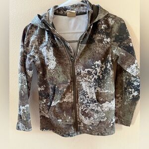 Youth RedHead Bone-Dry Lightweight Fleece Hoodie & Pant Camo Hunting Set